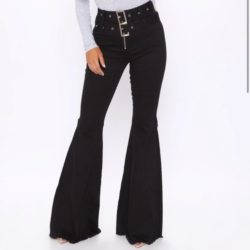 Long Flare Jeans